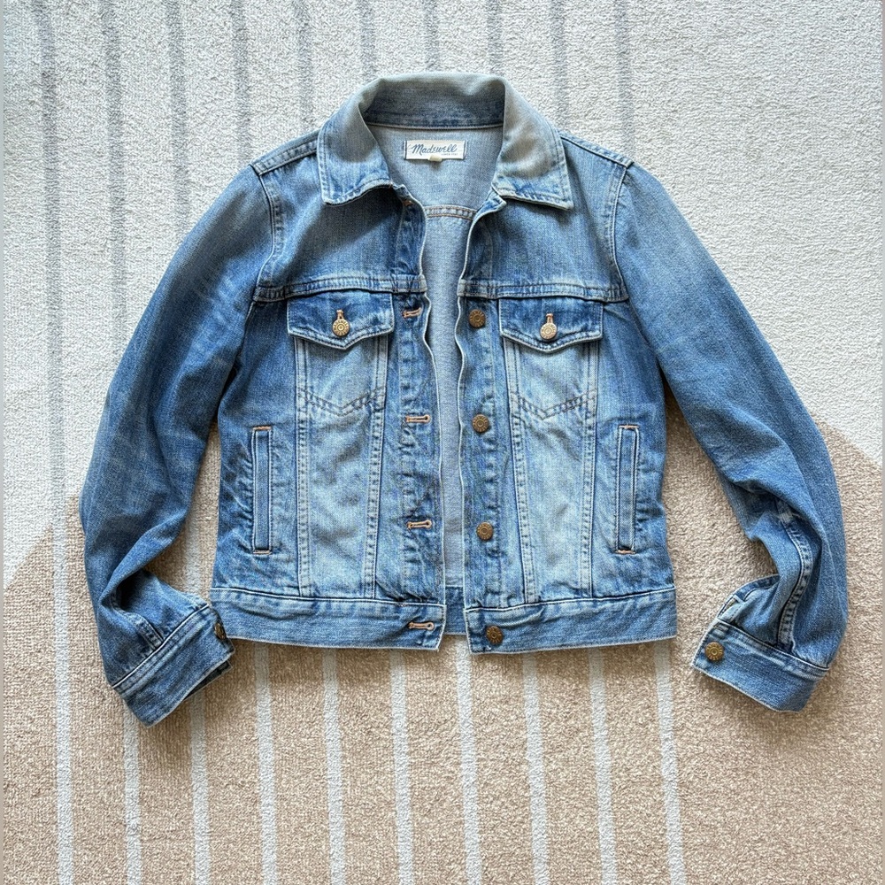 Madewell Fitted Denim Jacket Small